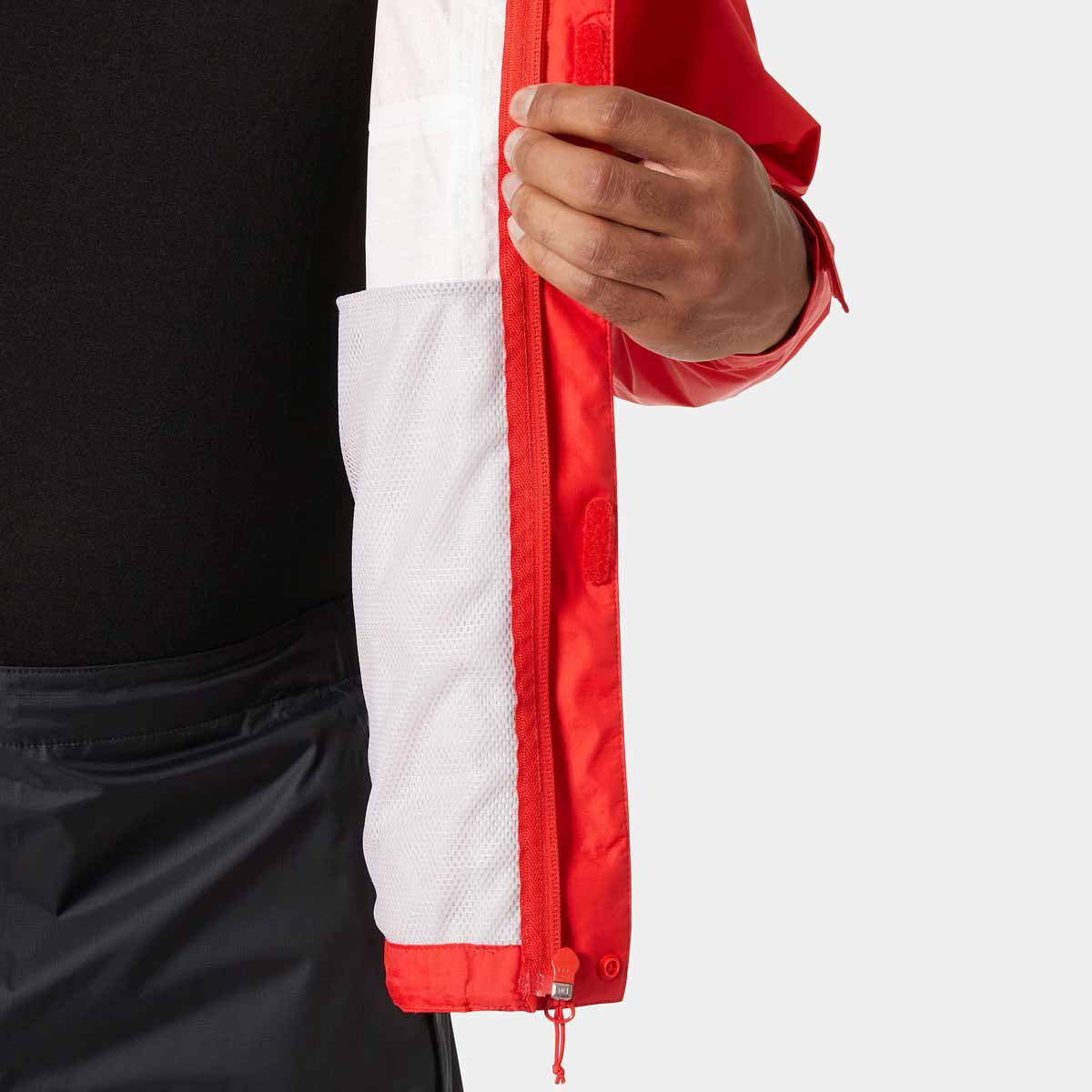 Helly Hansen Loke Jacket - Alert Red - Inside