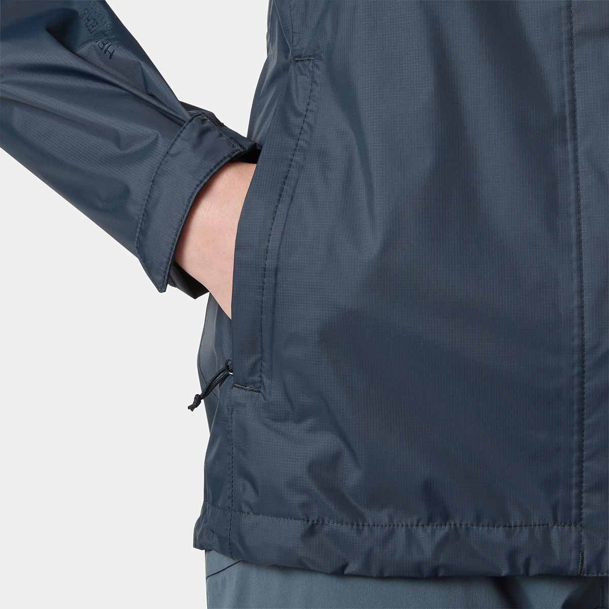 Helly Hansen Womens Loke Jacket - navy - pocket 