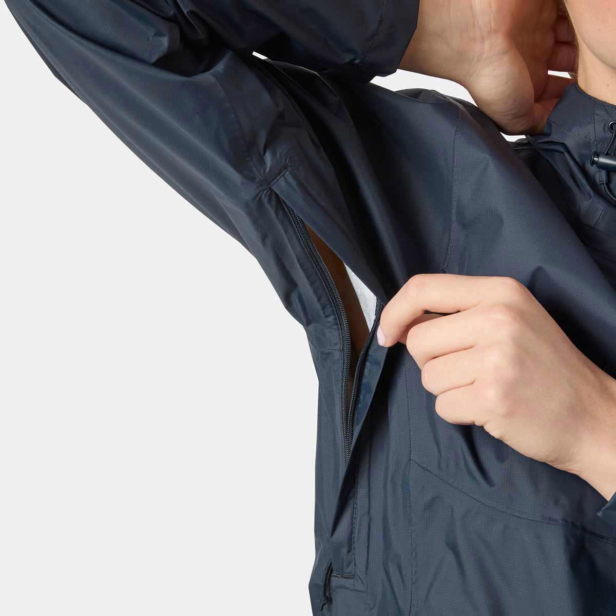 Helly Hansen Womens Loke Jacket - navy - arm zip