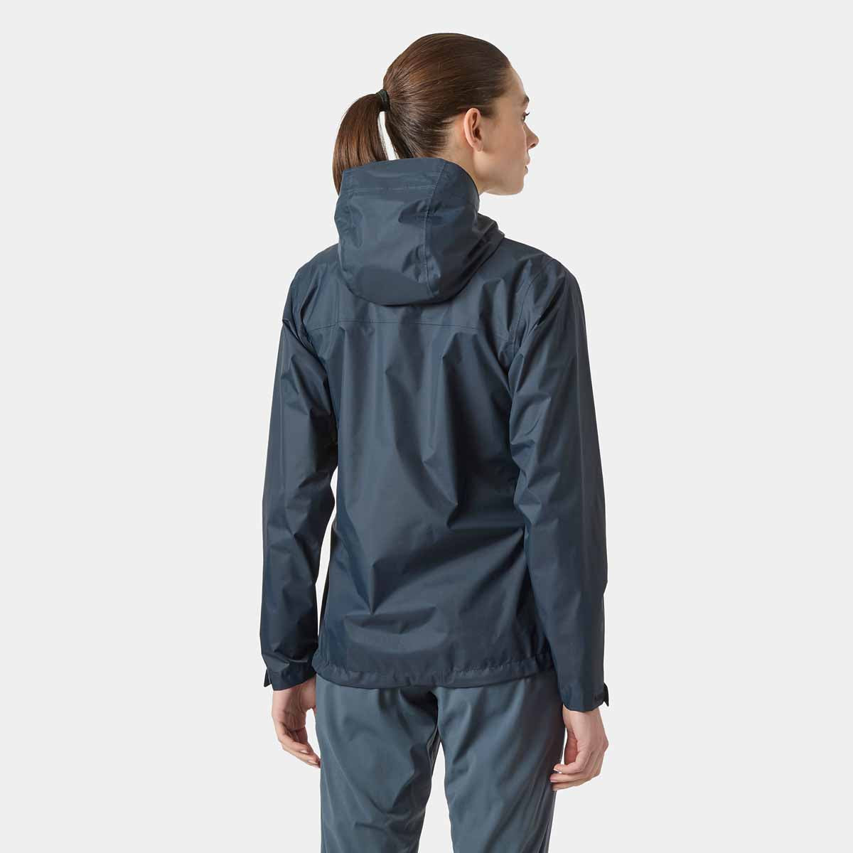 Helly Hansen Womens Loke Jacket - navy - rear 
