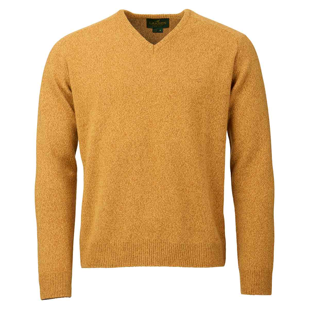 Laksen Trent V-Neck Pullover - Gorse