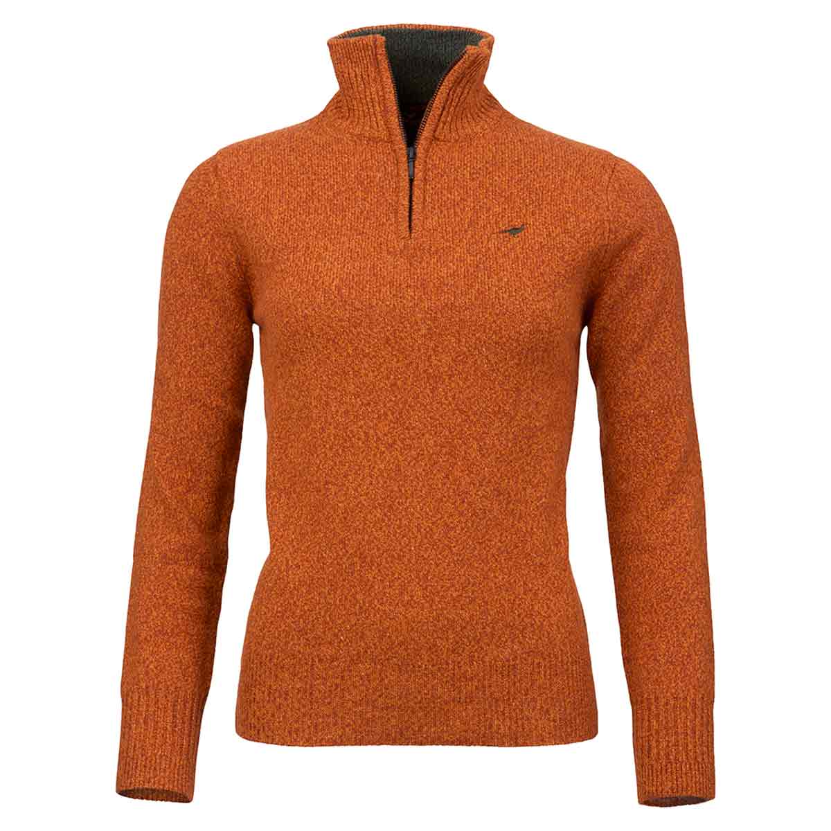 Laksen Tyne Zip-Neck Pullover - Terra