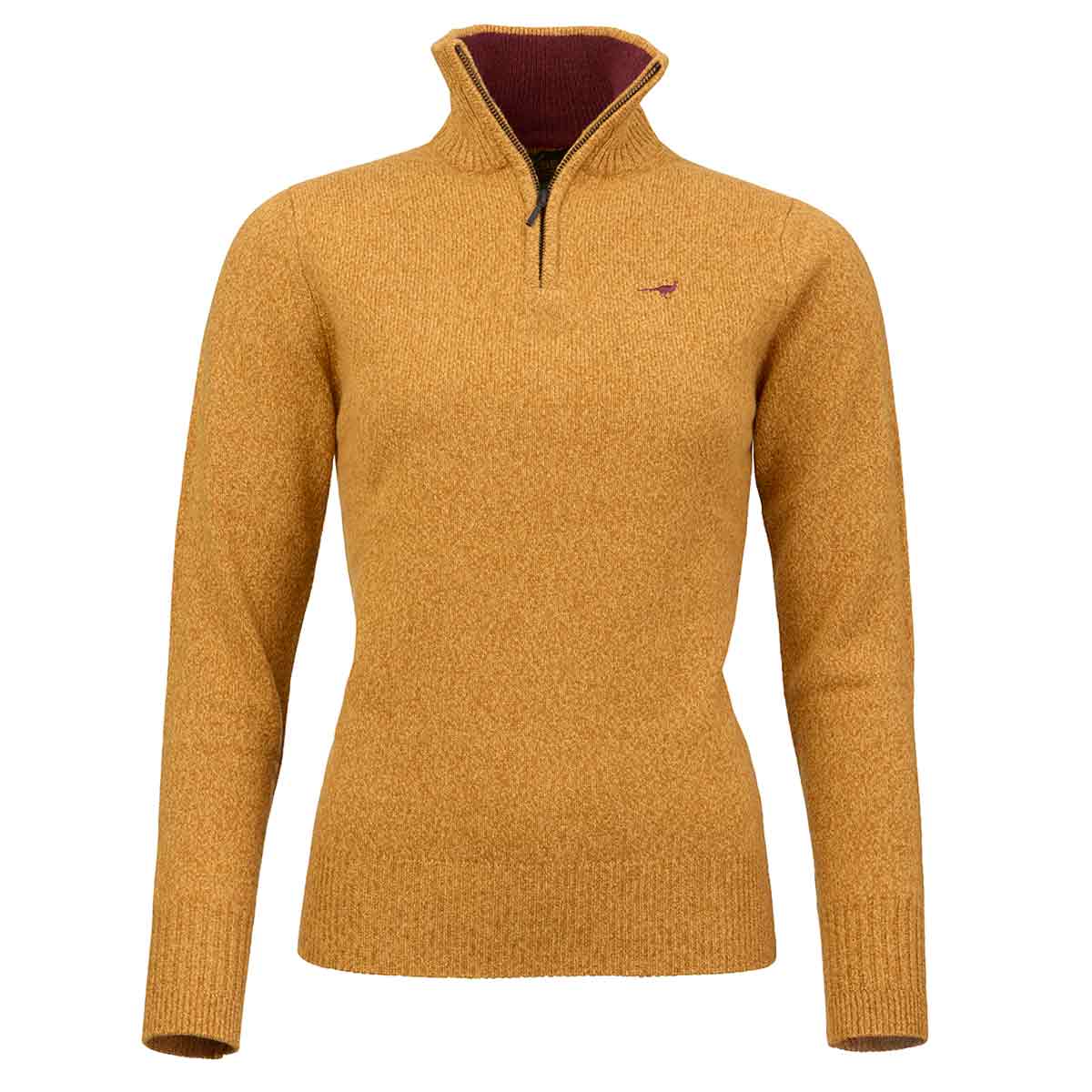 Laksen Tyne Zip-Neck Pullover - Gorse