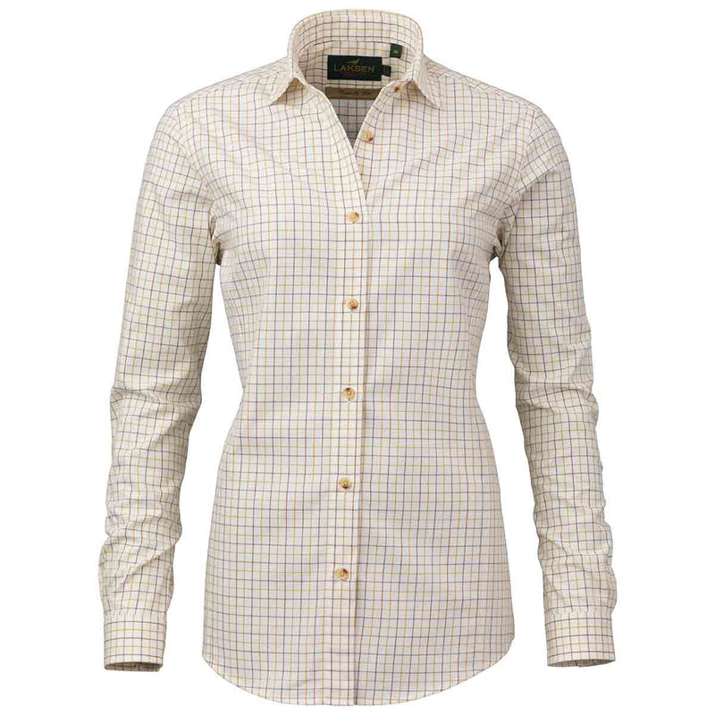 Laksen Em Cotton-Wool Women's Checked Shirt