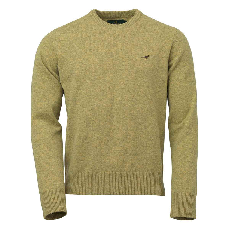Laksen Hoy O Neck Pullover Mustard