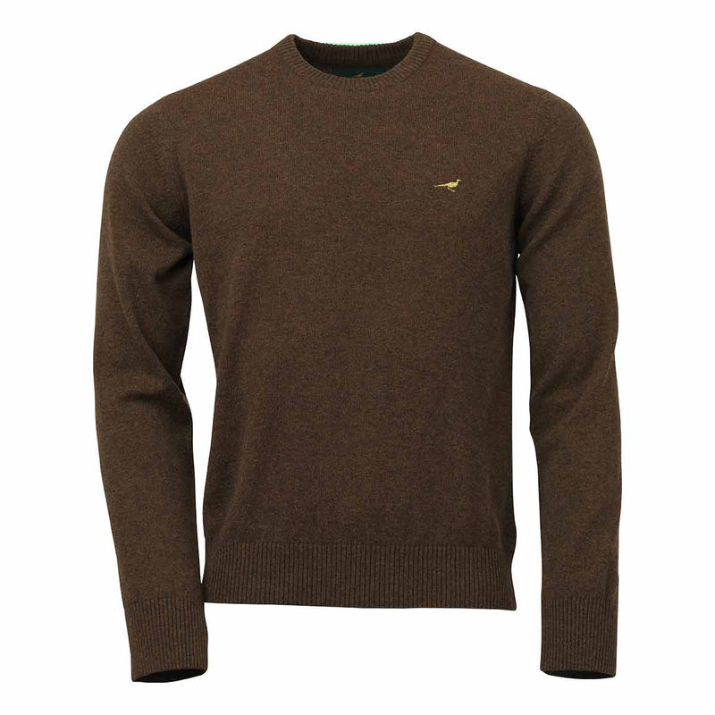 Laksen Hoy O Neck Pullover Brownie