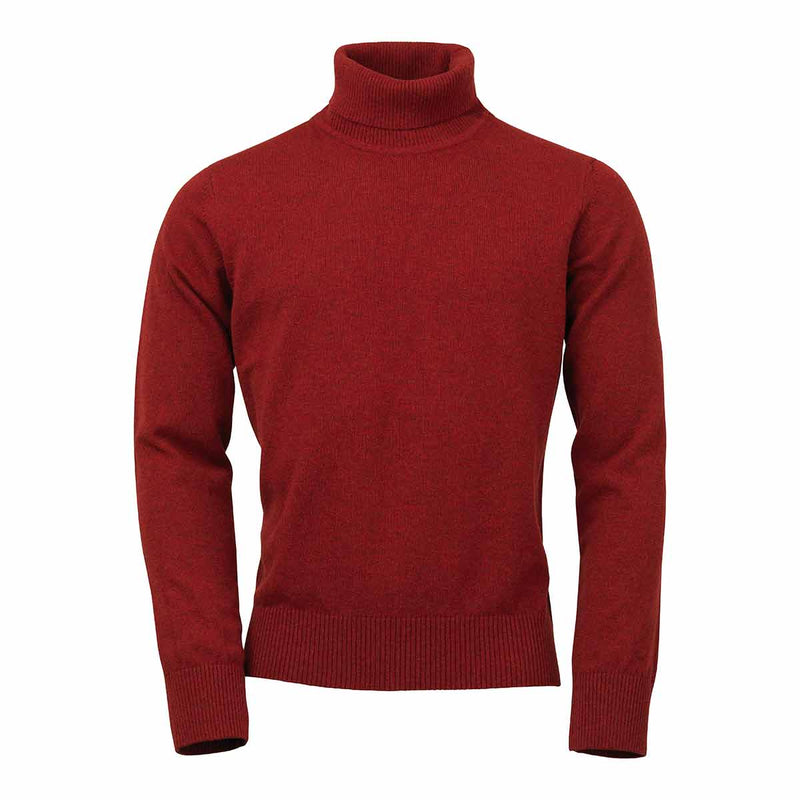 Laksen Trool Rollneck Pullover Old Red