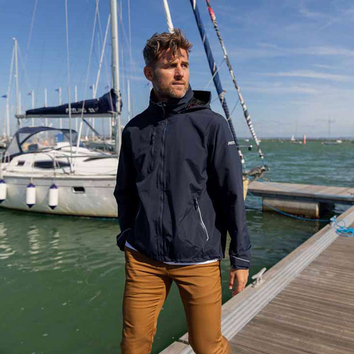 Musto Sardinia Jacket - True Navy - Model
