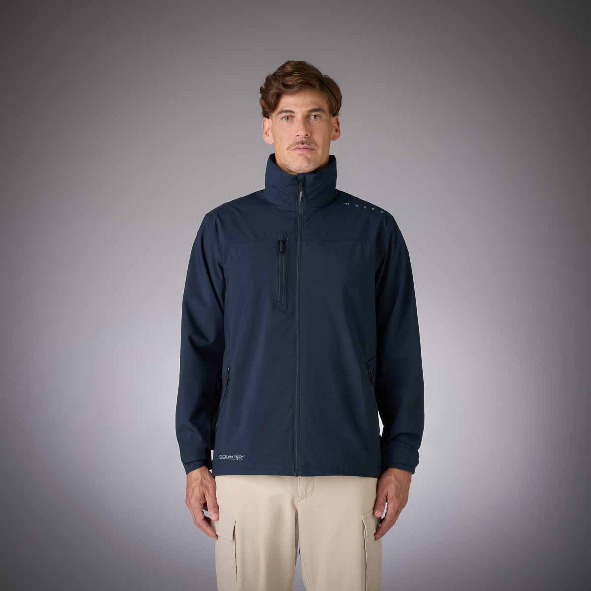 Musto Evo Waterproof Crew Jacket - Navy