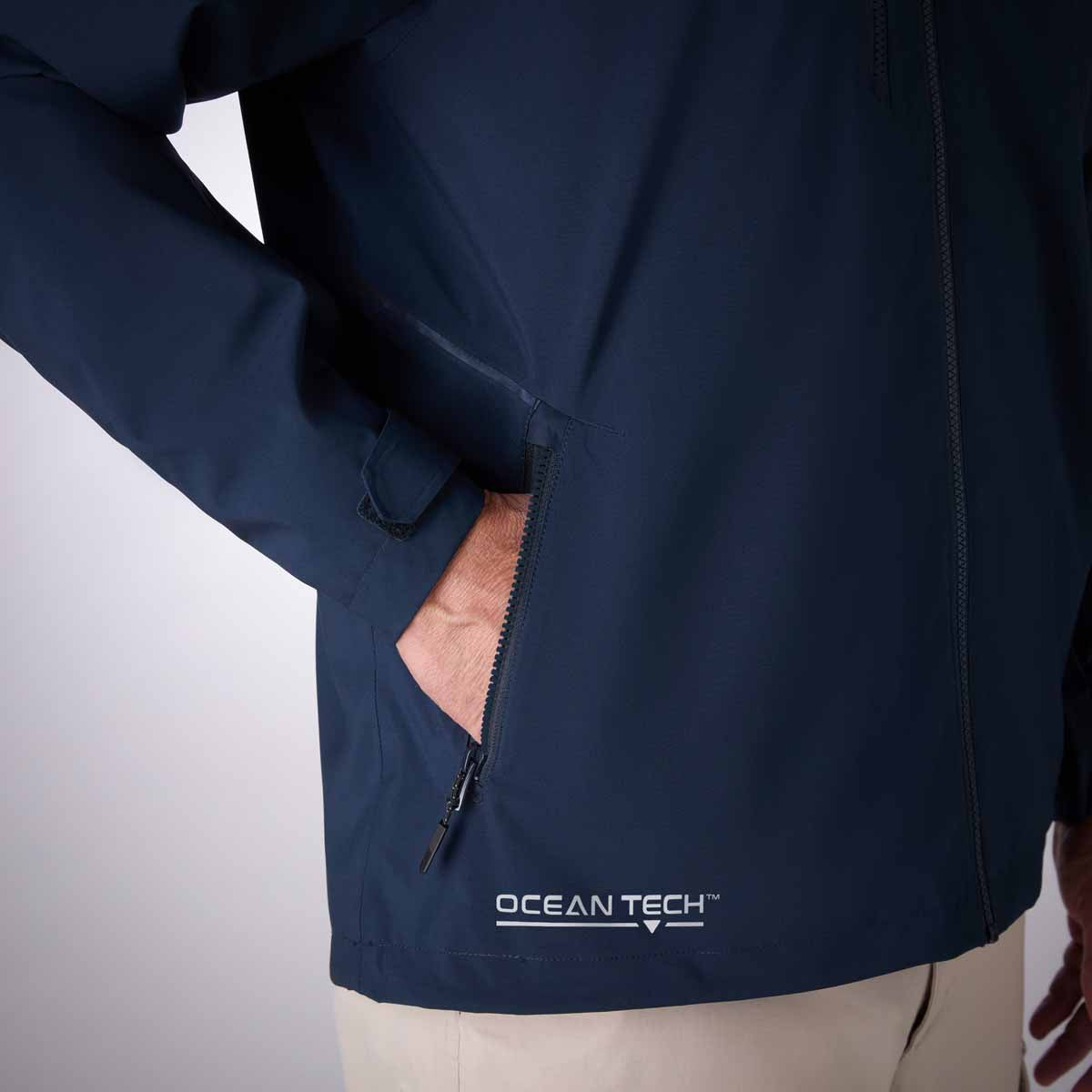 Musto Evo Waterproof Crew Jacket - Navy - Pocket