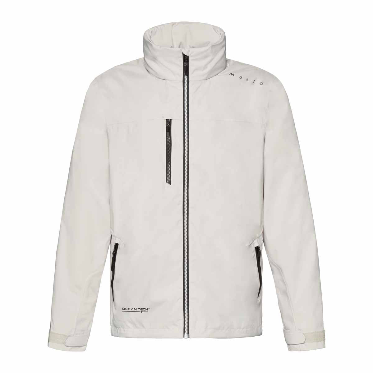 Musto Evo Waterproof Crew Jacket - Platinum