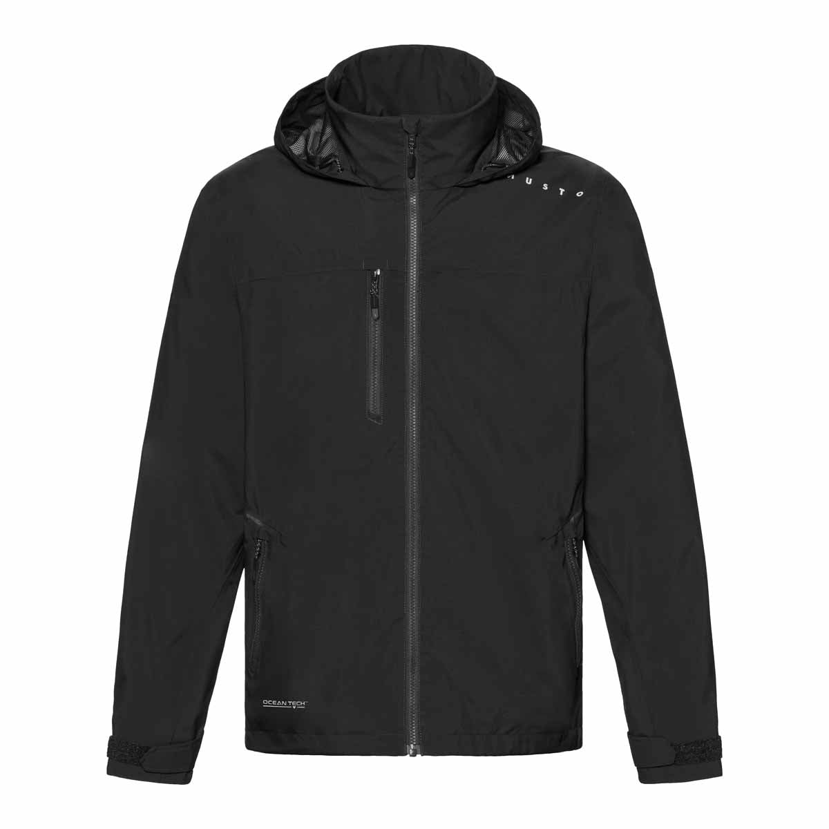 Musto Evo Waterproof Crew Jacket - Platinum- Black