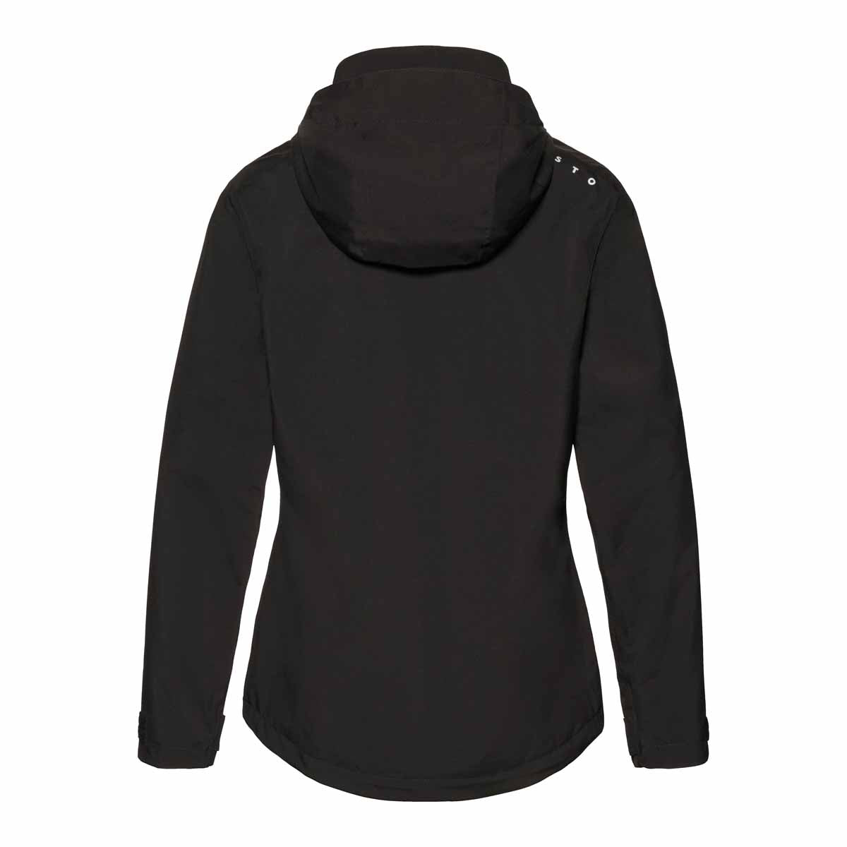Musto Women's Evo Waterproof Crew Jacket - Black - Rear
