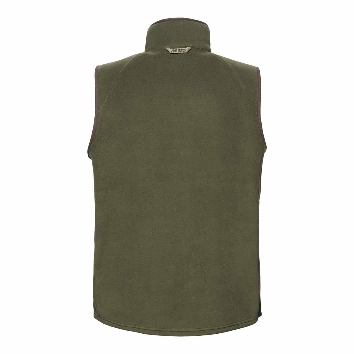 Musto Fenland 200 Polartec Fleece Vest - Deep Green - Rear