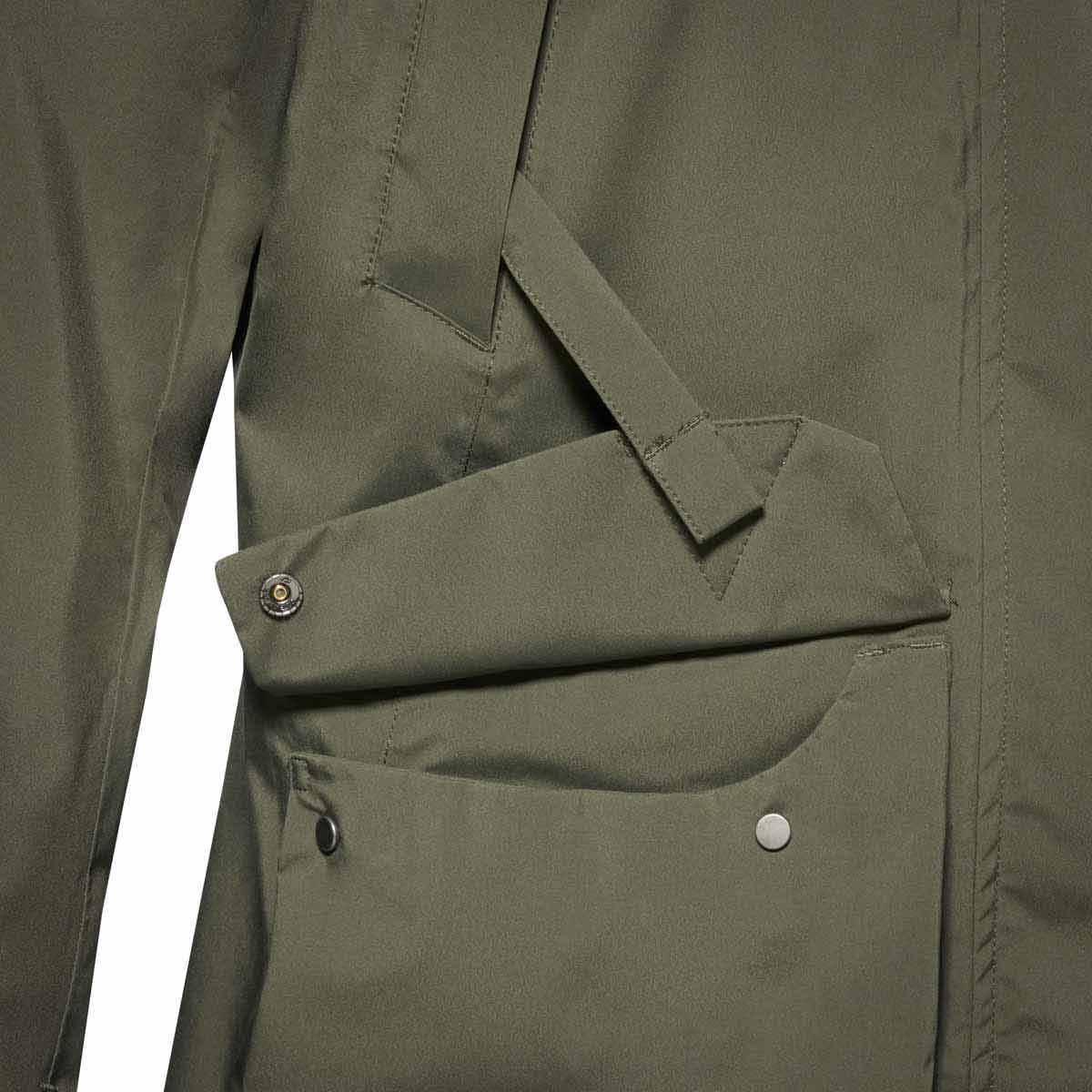 Musto Women's Fenland Stretch Waterproof Jacket - Deep Green -Pocket