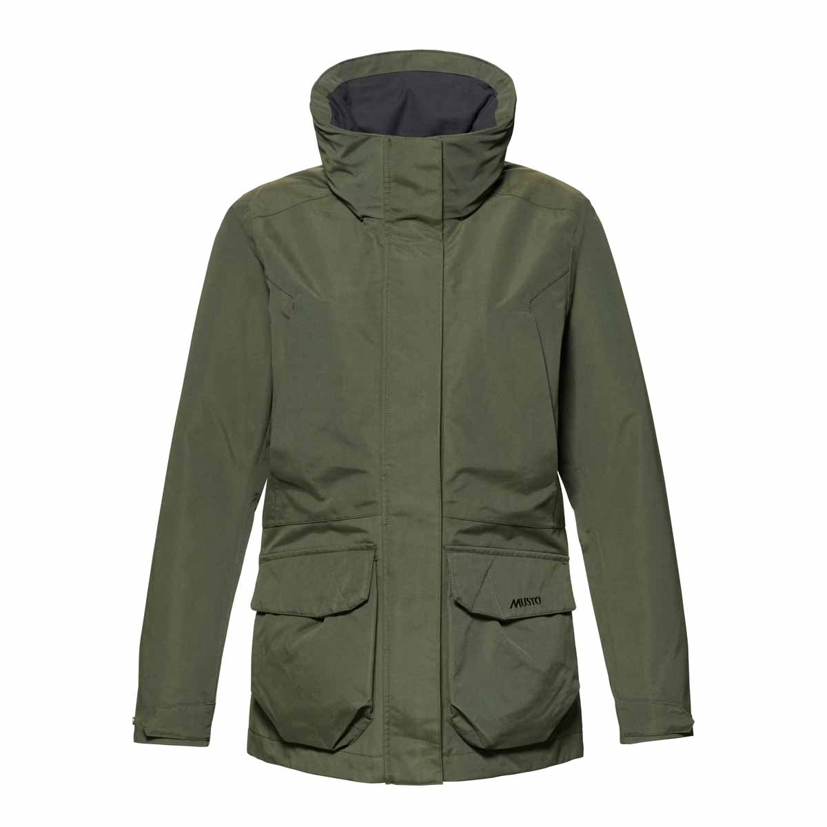 Musto Women's Burnham Waterproof Shooting Jacket - Deep Green