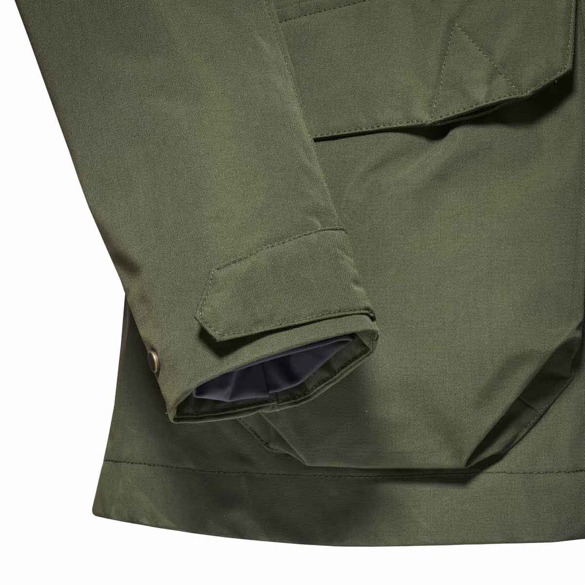 Musto Women's Burnham Waterproof Shooting Jacket - Deep Green - Cuff