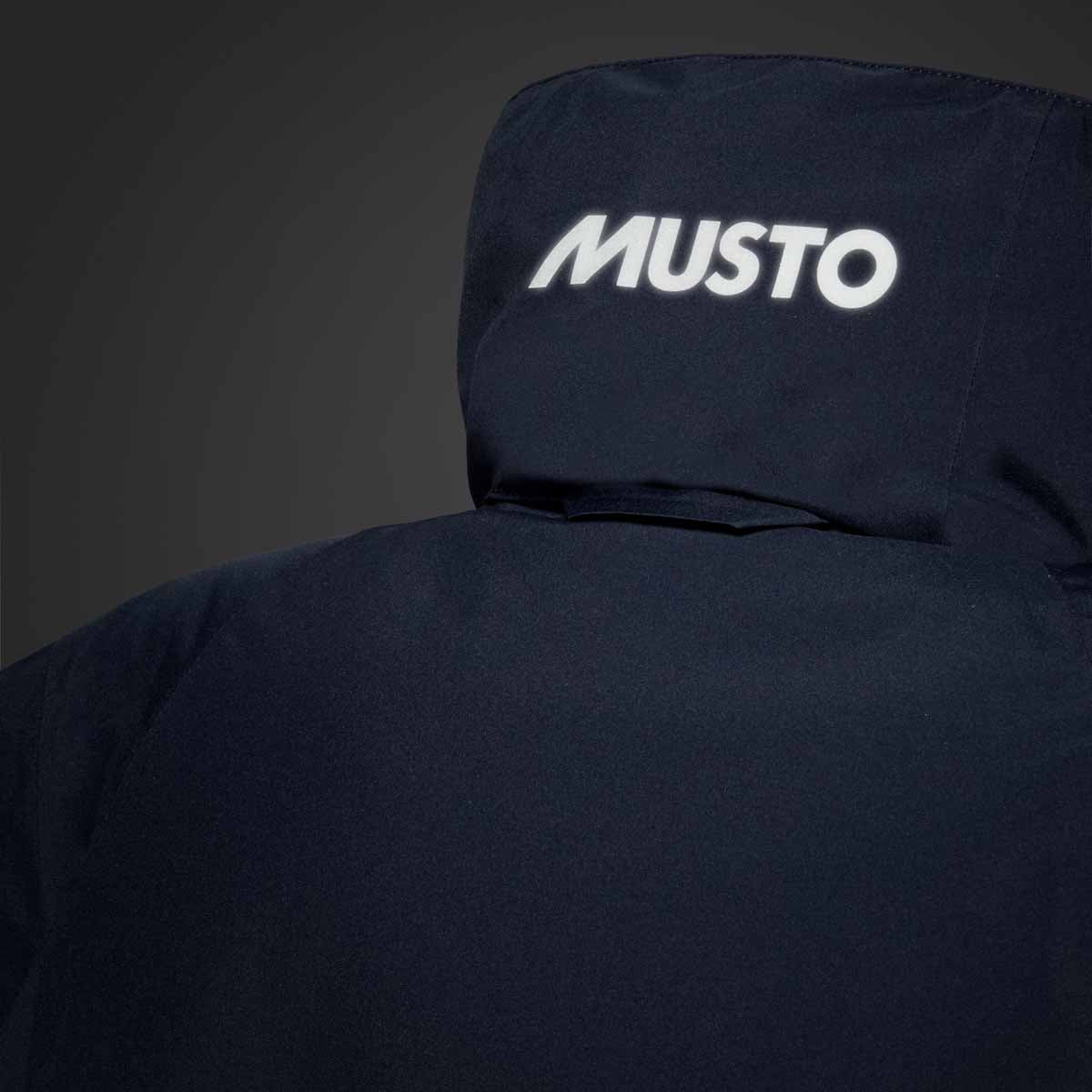 Musto Women's Suffolk Waterproof Coat -Rear Collar