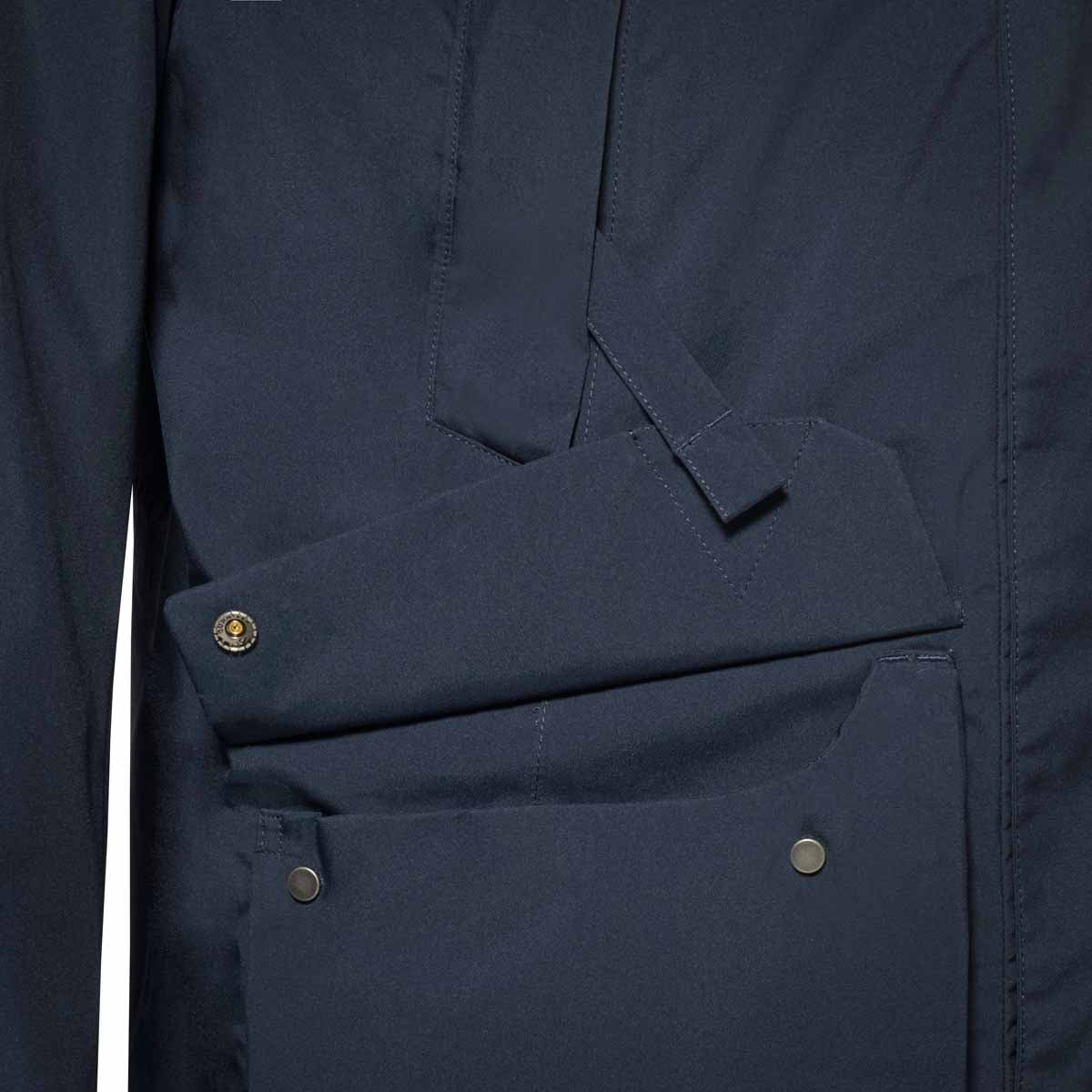Musto Fenland Stretch Waterproof Jacket - Navy -Pocket