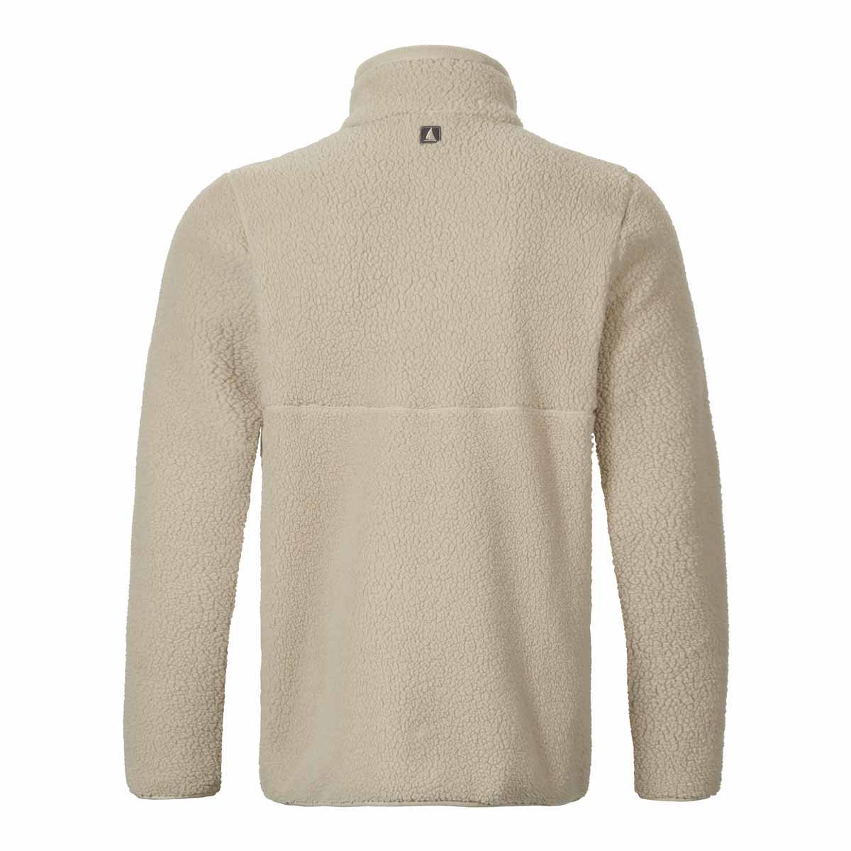 Musto Cove Deep Pile Fleece Jacket - Pure Cashmere - Rear