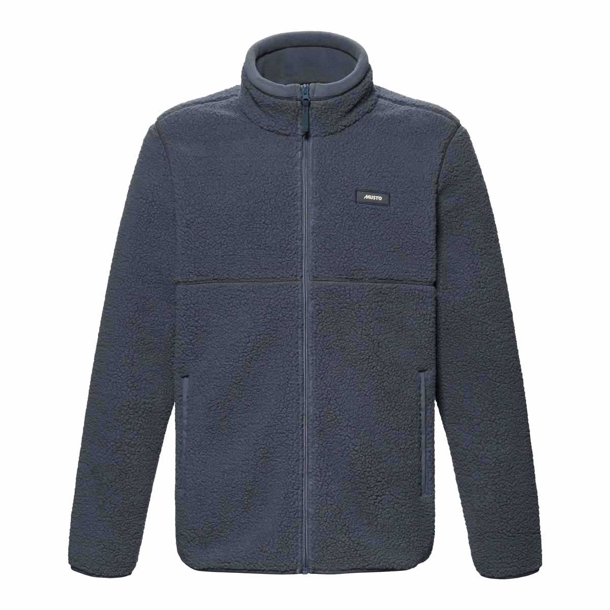 Musto Cove Deep Pile Fleece Jacket - Alpine Frost