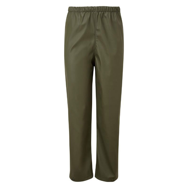 Fort Child's Splashflex PU Trouser Olive Green