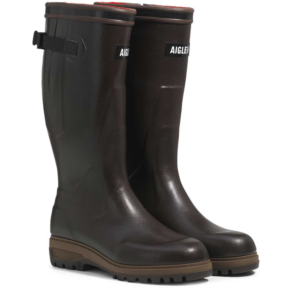 Aigle Parcours 3 Neomesh Wellington Boots - Brown