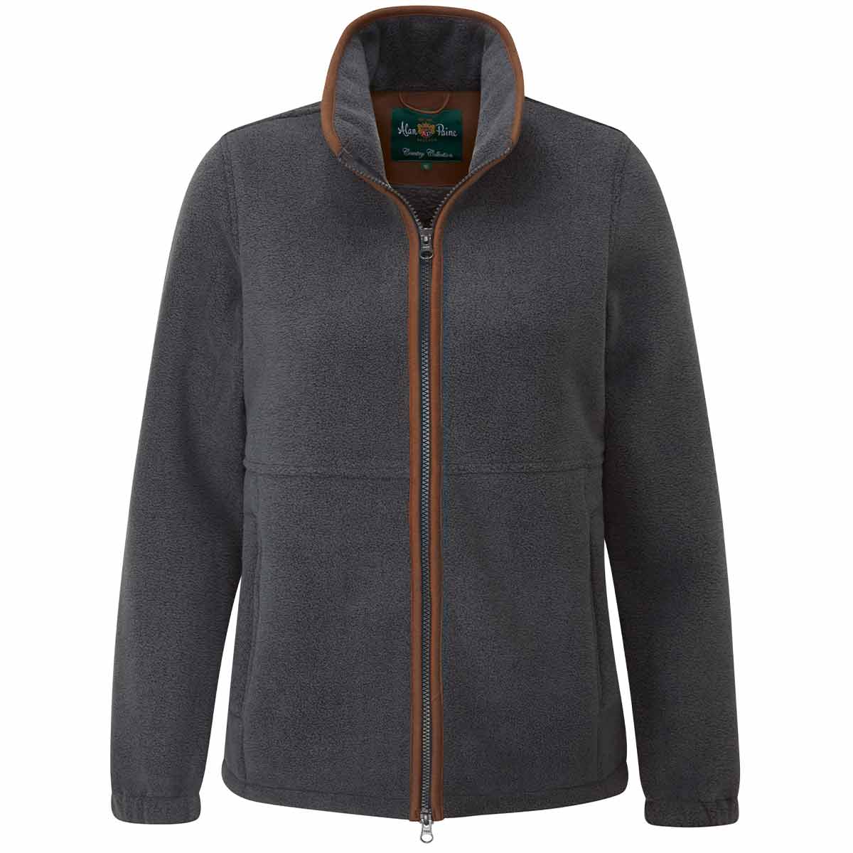 Alan Paine Aylsham Ladies Fleece Jacket - Gunmetal