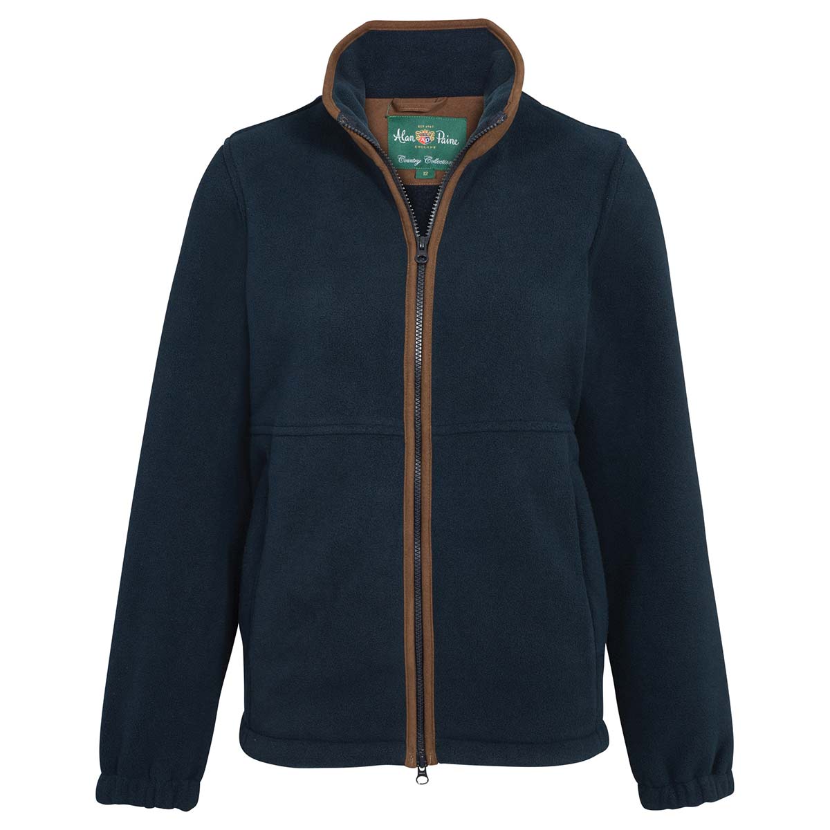 Alan Paine Aylsham Ladies Fleece Jacket- Navy