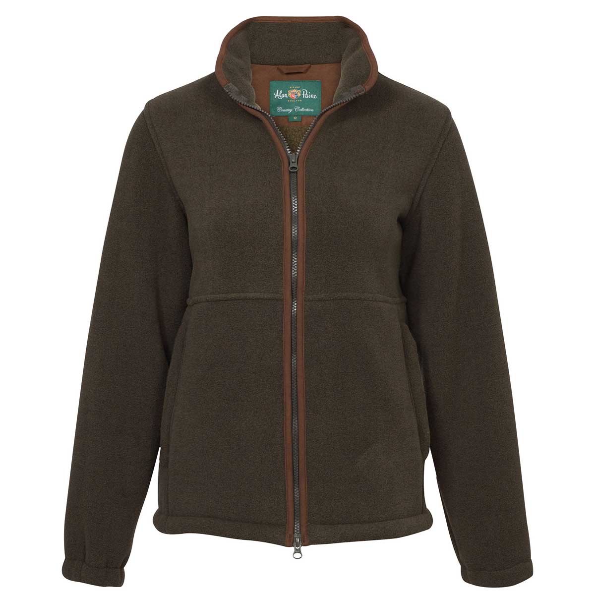Alan Paine Aylsham Ladies Fleece Jacket - Green
