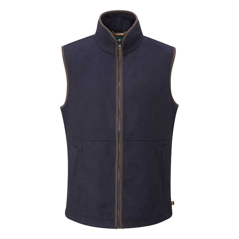 Alan Paine Berwick Men's Waistcoat Dark Navy