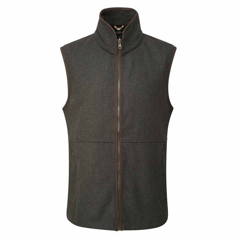 Alan Paine Berwick Men's Waistcoat Dark Olive
