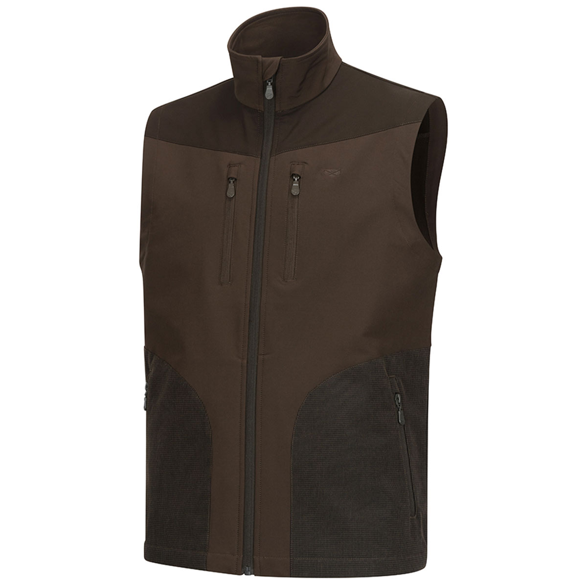 Hoggs of Fife Ardross 4 Way Active Gilet - Mens - Front