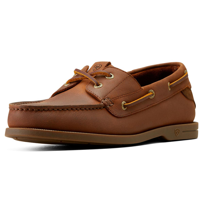 Ariat Men's Antigua Deck Shoe - Bridle Brown