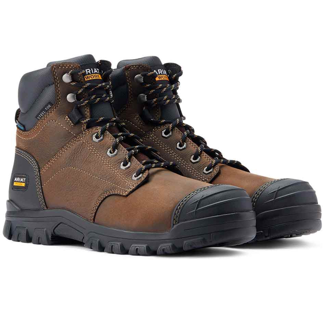 Ariat Men's Treadfast 6" Waterproof Steel Toe Work Boot