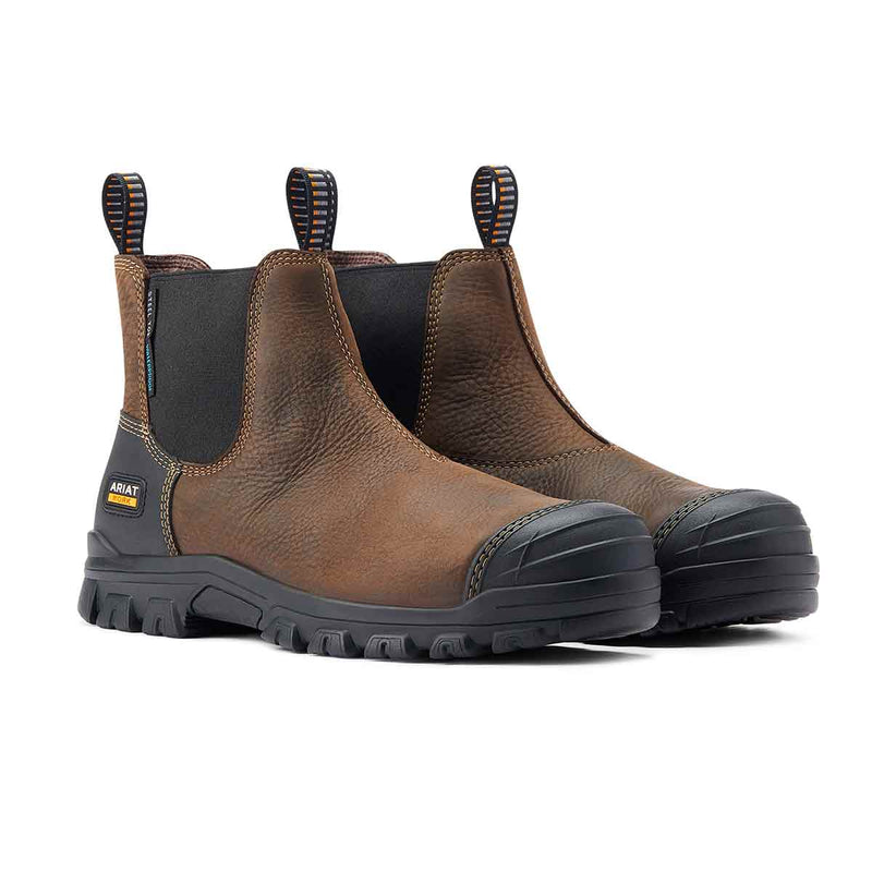 Ariat Men's Treadfast Chelsea Waterproof Steel Toe Work Boot