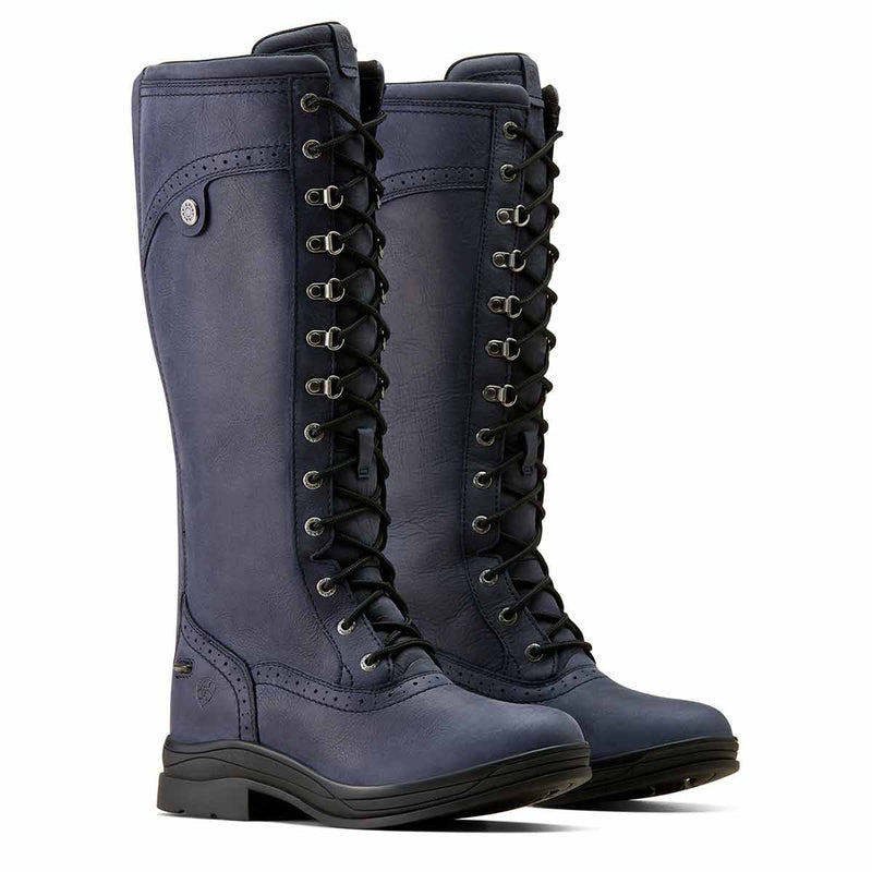 Ariat Women Wythburn Lace Up Boot - Navy