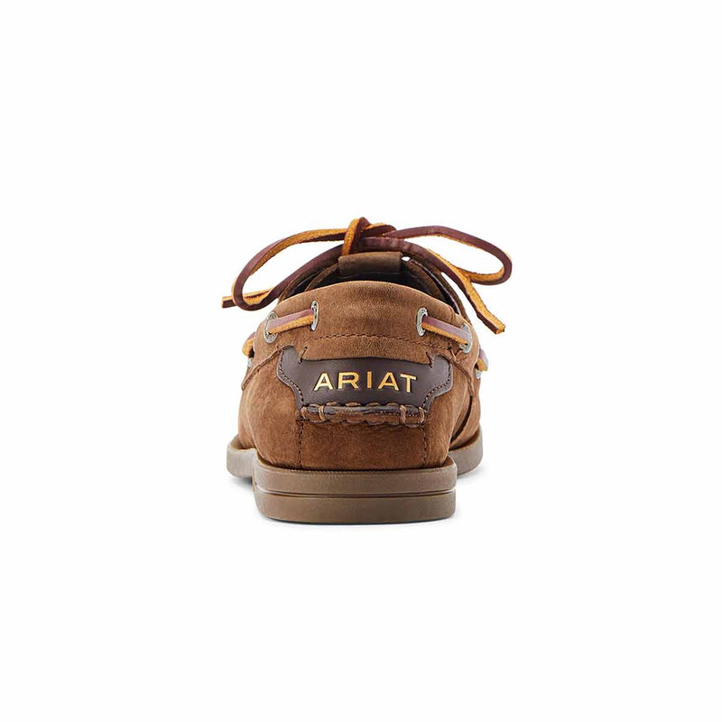 Ariat Women's Antigua Boat Shoe - Chocolate Brown