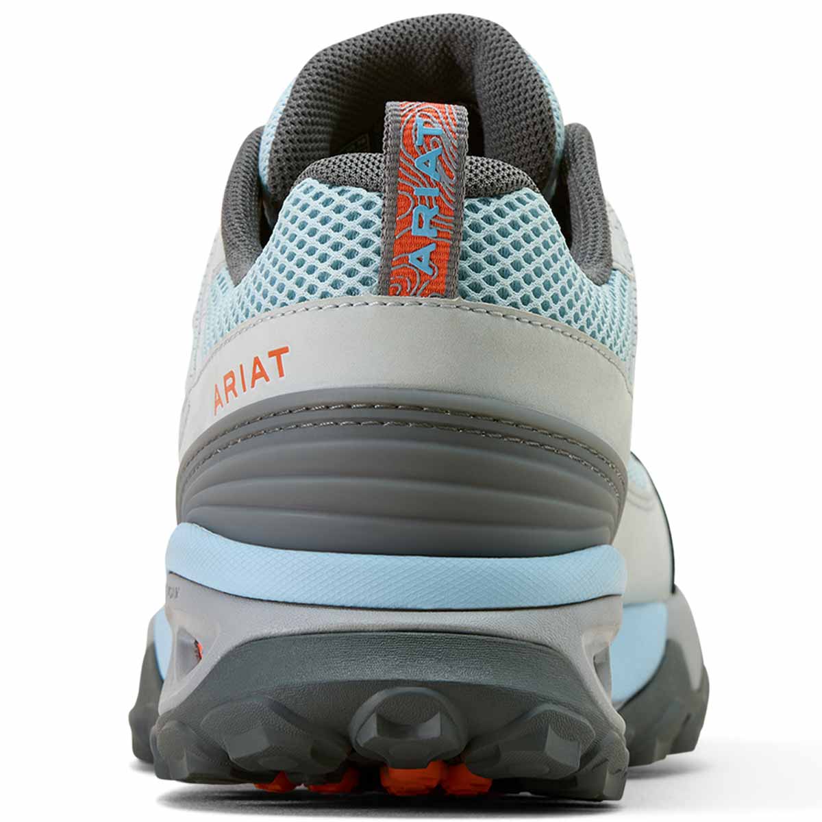 Ariat Women's Traverse Low Waterproof Hiking Shoes - Blue Breeze - Rear