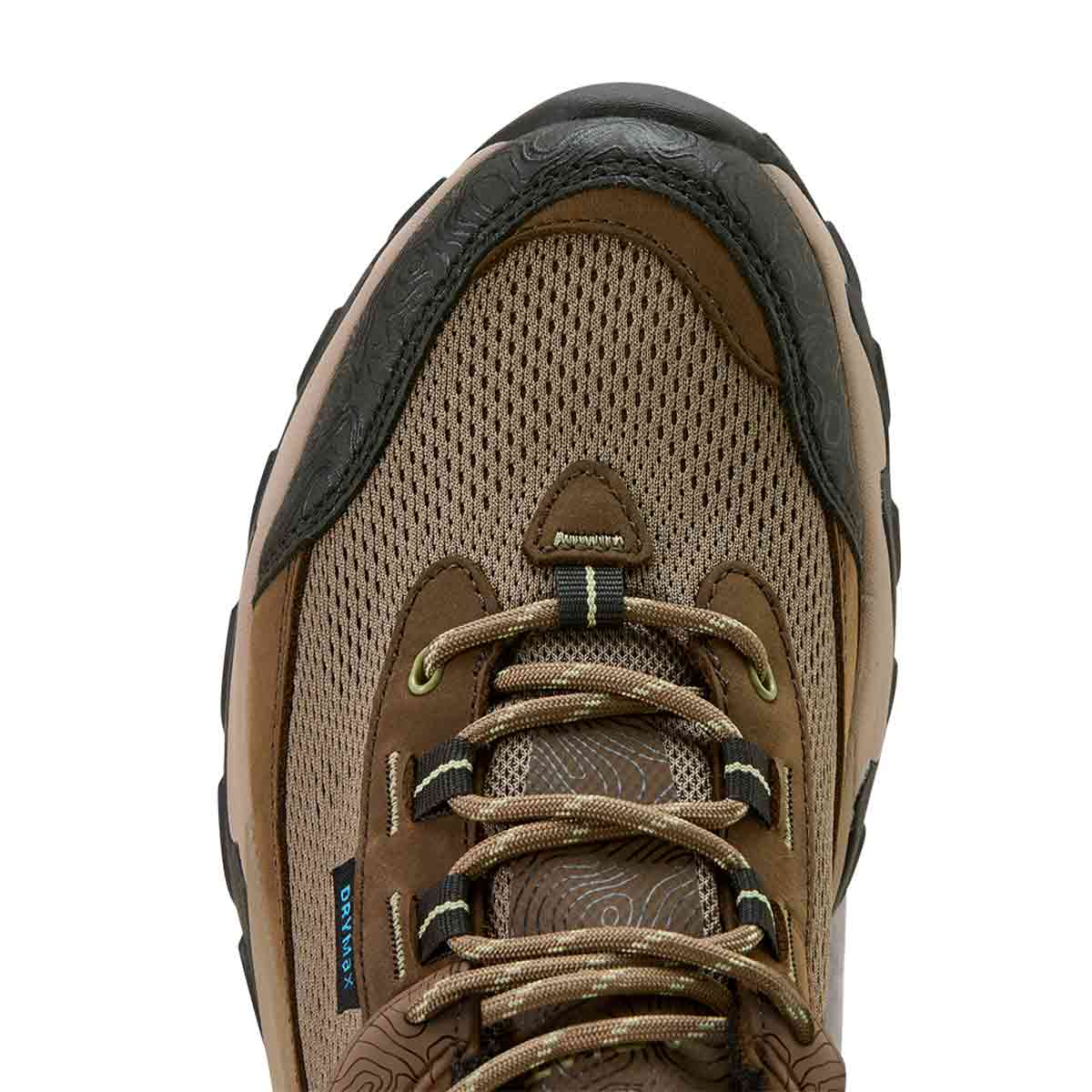 Ariat Women's Traverse Low Waterproof Hiking Shoes - Brown Bark - Top