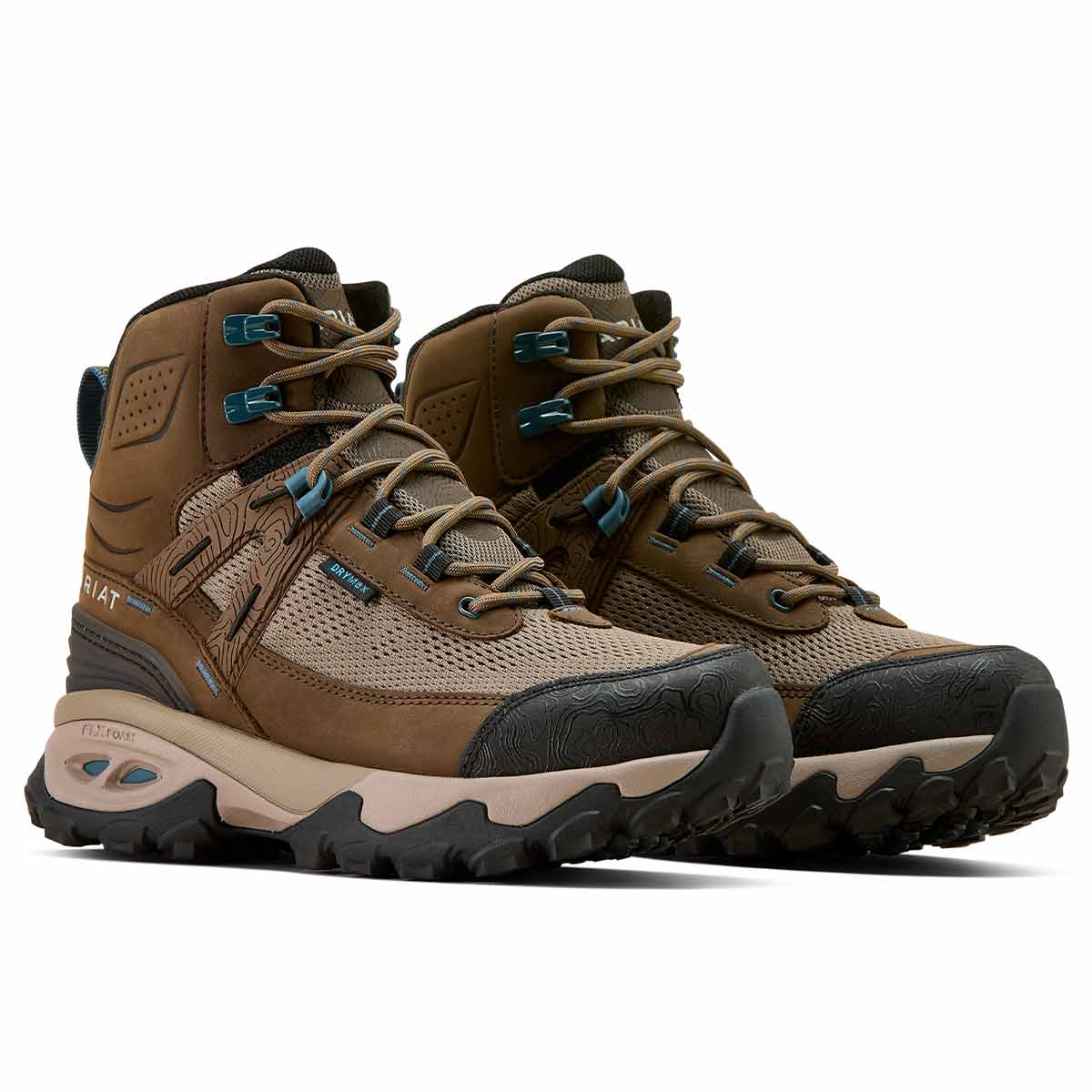 Ariat Women's Traverse Mid Waterproof Hiking Boots - Brown Bark