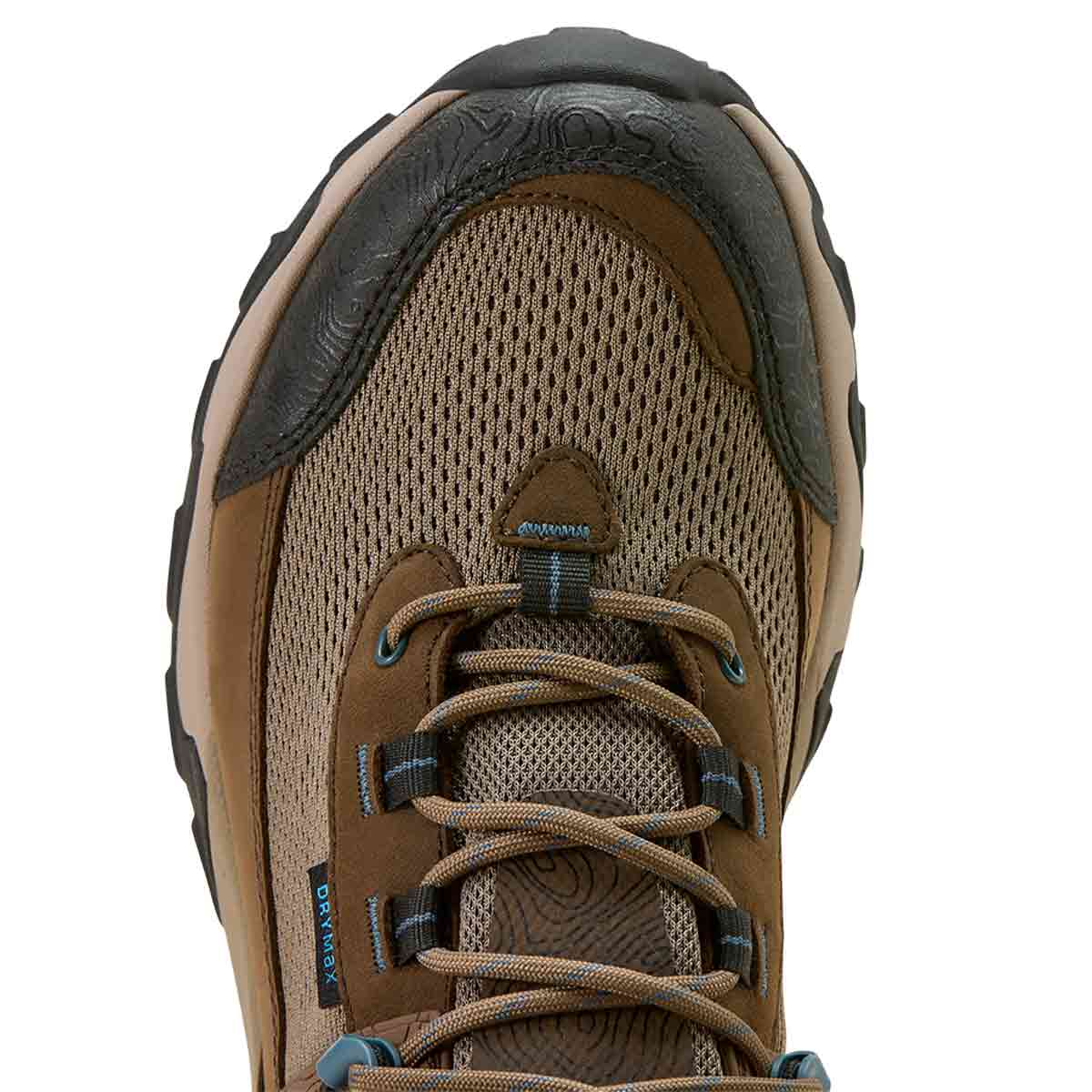 Ariat Women's Traverse Mid Waterproof Hiking Boots - Brown Bark - Top