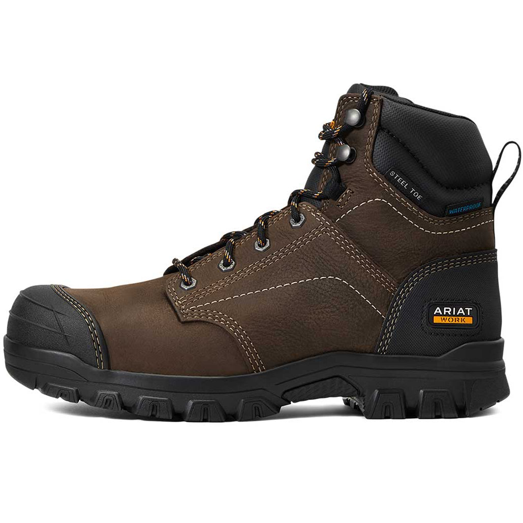 Ariat Women's Treadfast 6" Waterproof Steel Toe Work Boot