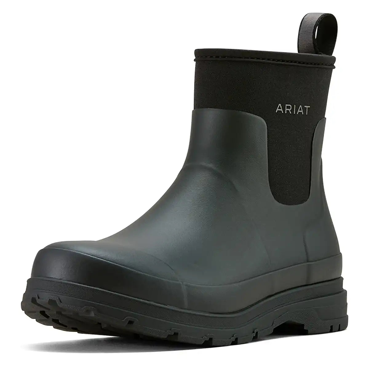 Ariat Men's Kelmarsh Shortie Wellington Boot - Black Men's Ankle Wellies - Front