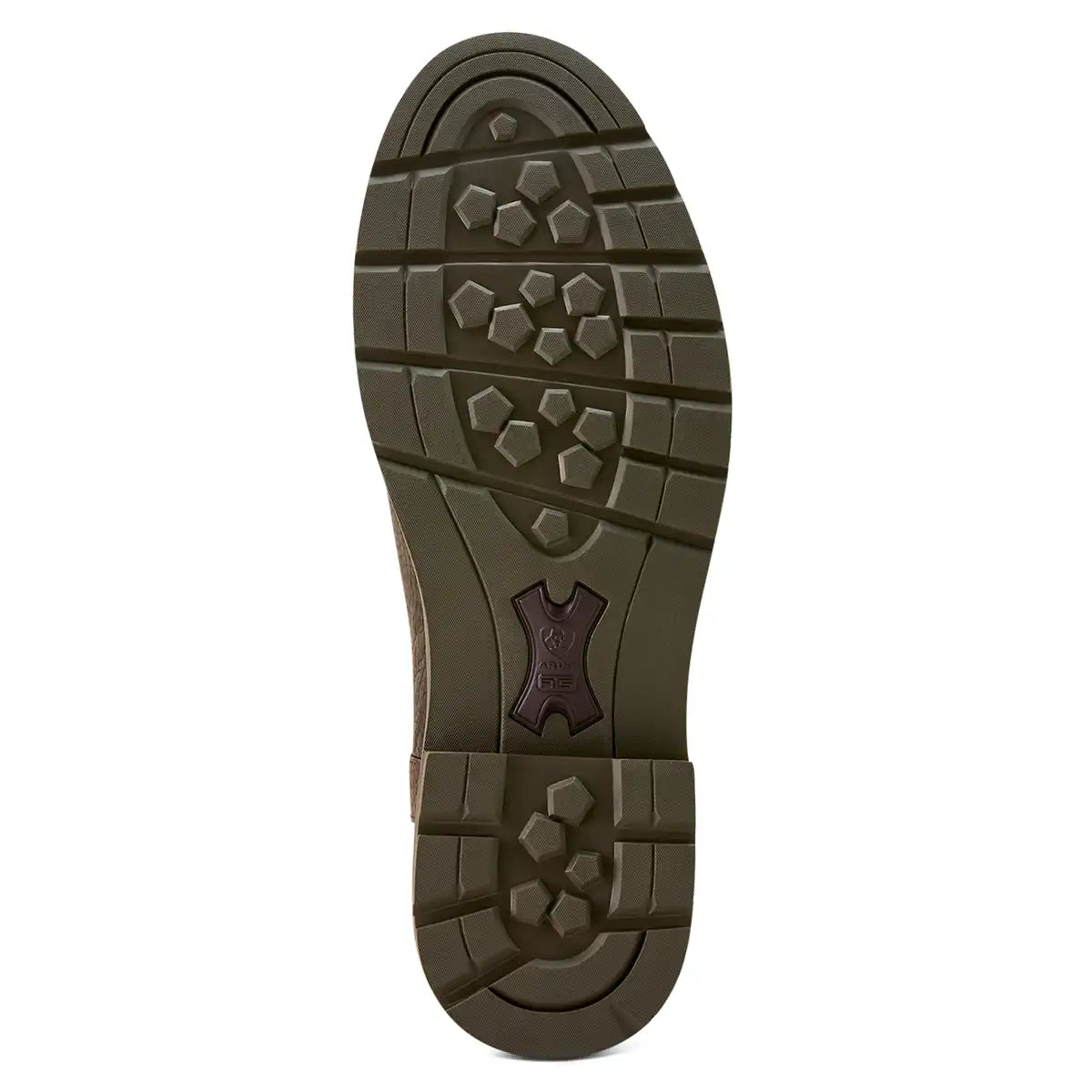 Ariat Men's Wexford Bison Chelsea Boots - Chocolate Bison - Sole