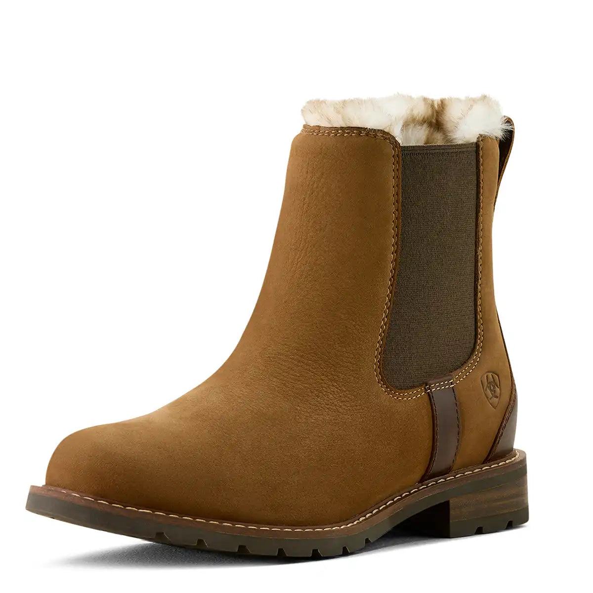 Ariat Women's Wexford Waterproof Sherpa Chelsea Boots - Front