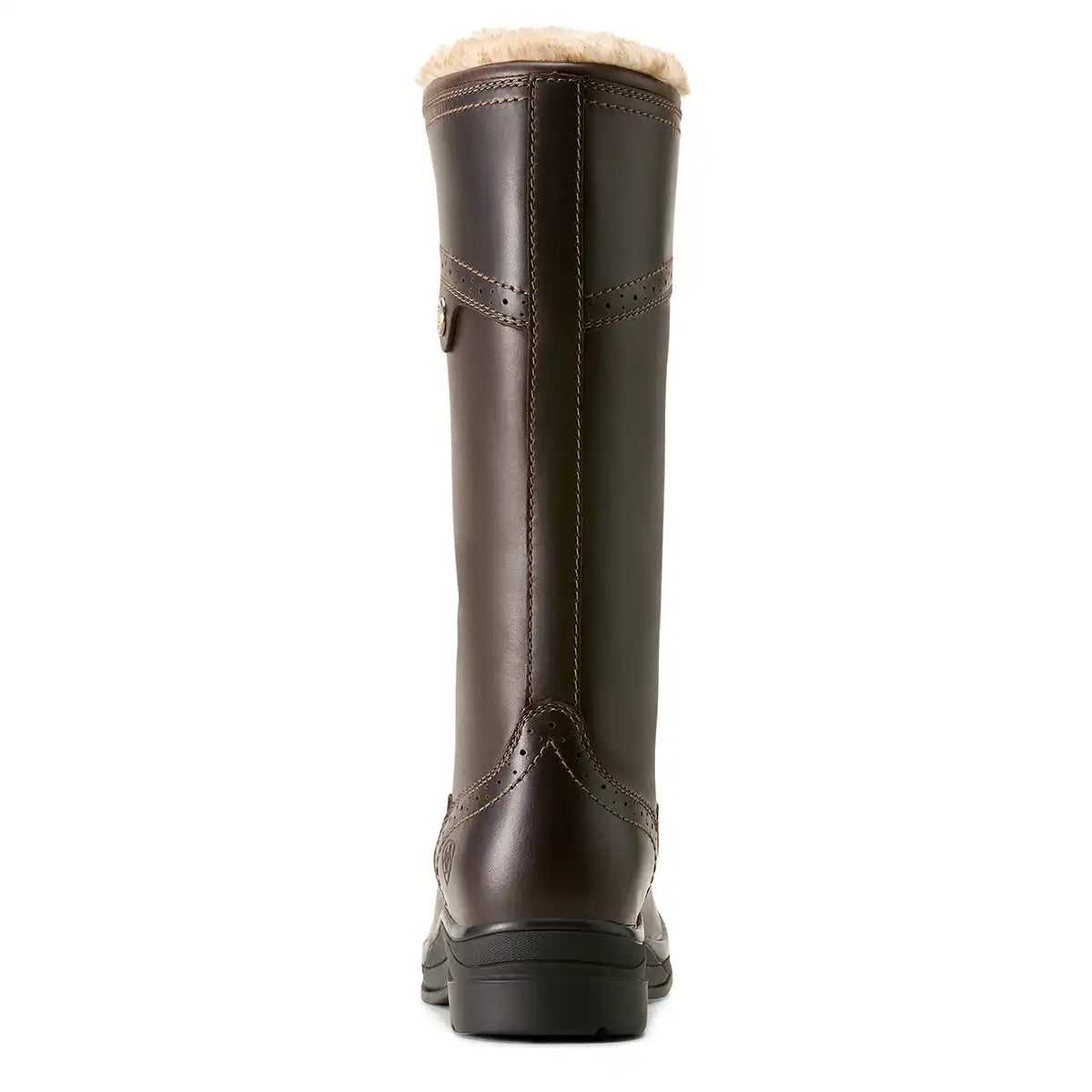 Ariat Women's Wythburn II Sherpa Waterproof Boots - Dark Mocha - Heel