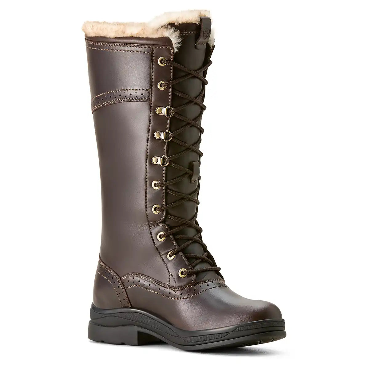 Ariat Women's Wythburn II Sherpa Waterproof Boots - Dark Mocha - Medial