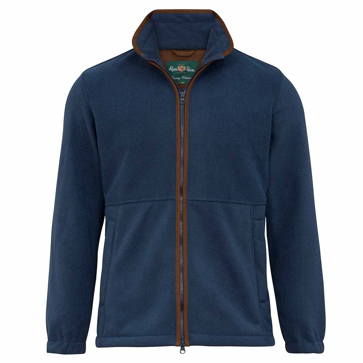 Alan Paine Aylsham Gents Fleece Jacket - Blue Steel
