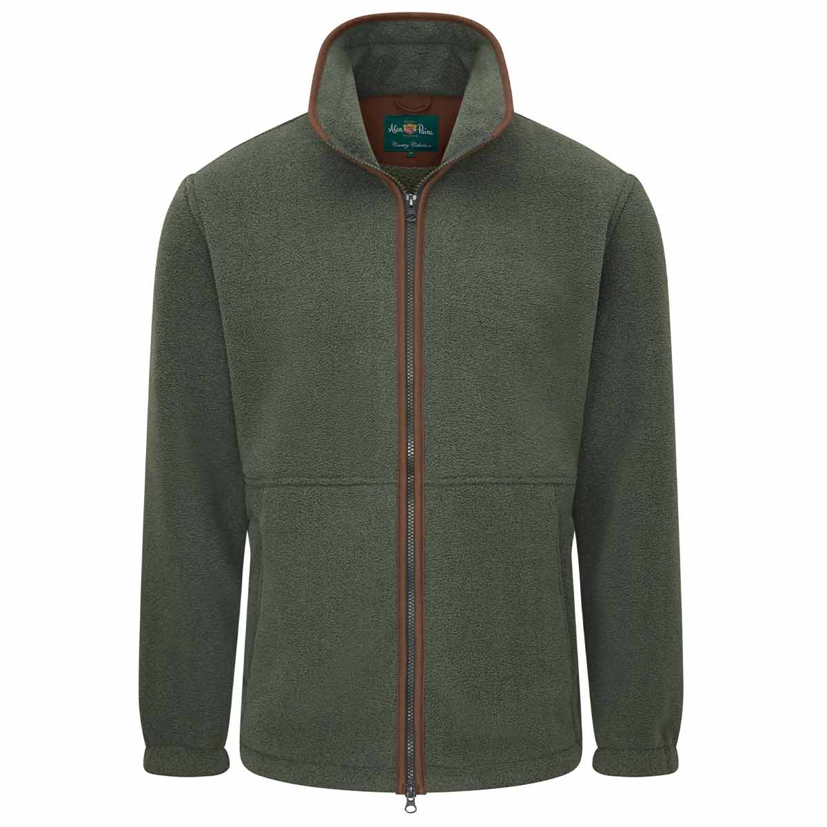 Alan Paine Aylsham Gents Fleece Jacket - Cedar